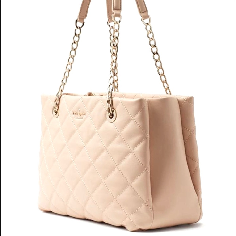 New Kate Spade Emerson Place Allis Quilted leather Shoulder Bag PXRU7760